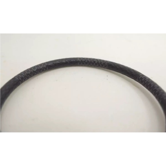 LOUIS VUITTON Damier Graphite Print Bracelet Silver Hardware - Picture 8 of 10
